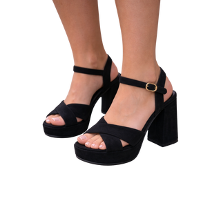 MUJER SANDALIA FIESTA ANTELINA NEGRO