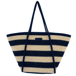 ACCESORIO BOLSOS DIARIO RAPUR RAYAS AZUL GRANDE