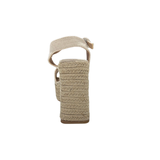 MUJER SANDALIA SALINA BEIGE ESPARTO