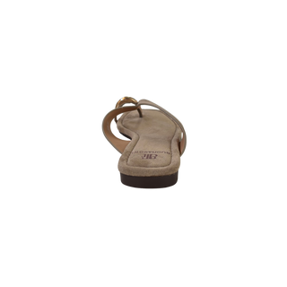 MUJER  SANDALIA PLANA MUNA KAKI