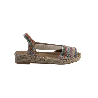 MUJER ESPARTO PLANA AMALFI PUNTERA MULTI