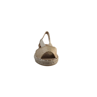 MUJER ESPARTO PLANA AMALFI PUNTERA APRICOT