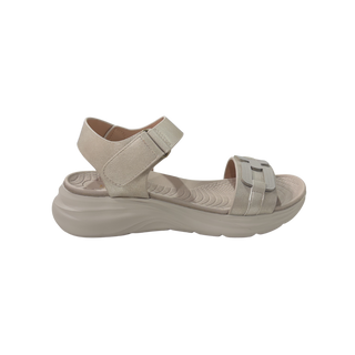 MUJER SANDALIA ESCLAVA BEIGE