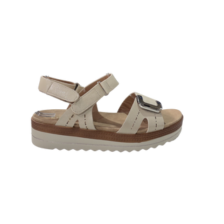 MUJER SANDALIA TRIPLE BEIGE