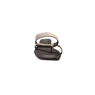 MUJER SANDALIA PLANA LUKY BEIGE