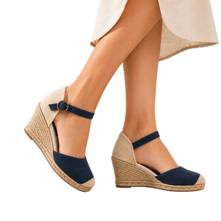 MUJER ESPARTO MENCIA NAVY