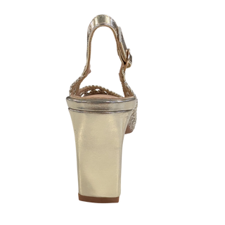 MUJER SSLM SALON MELI ORO-BEIGE