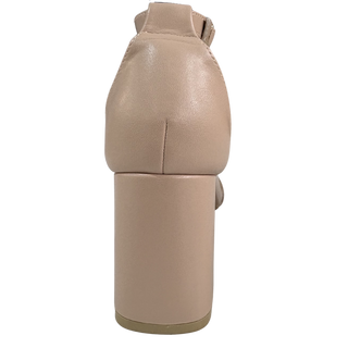 MUJER TACON SANDALIA FIESTA BEIGE