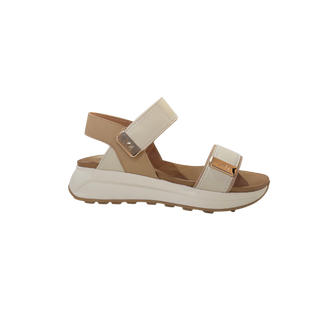 MUJER SANDALIA AURA  BEIGE