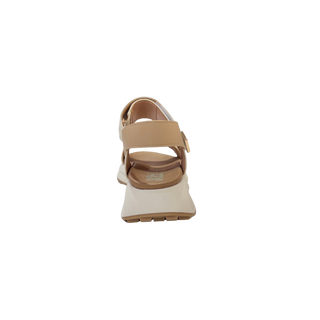 MUJER SANDALIA AURA  BEIGE
