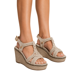 MUJER SANDALIA CUÑA AMAYA HIELO