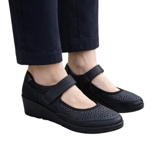 MUJER BAILARINA COMODO COMFIRA NEGRO