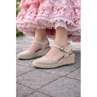 MUJER ESPARTO ZAFIRA BEIGE