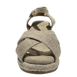 MUJER ESPARTO ALDARA BEIGE