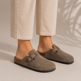 MUJER SANDALIA ZUECOS  GALA TAUPE