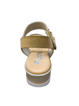 MUJER SANDALIA BOREAL ALFA LAMINADO CAMEL