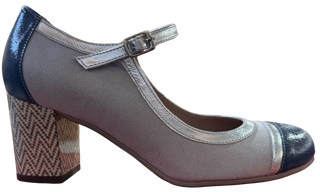 MUJER ZAPATO DE SALON ALTIVIA PLATINO
