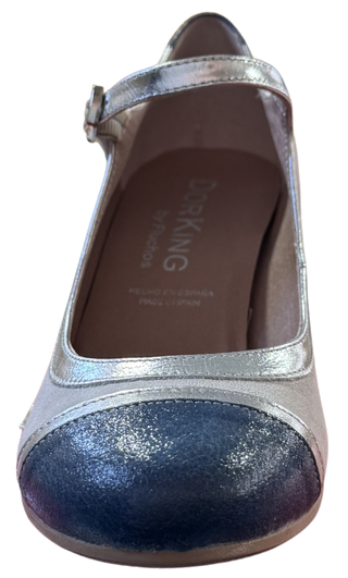 MUJER ZAPATO DE SALON ALTIVIA PLATINO