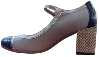 MUJER ZAPATO DE SALON ALTIVIA PLATINO