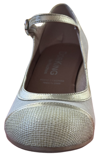 MUJER ZAPATO DE SALON BELARIA PLATINO