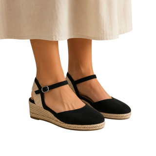 MUJER ESPARTO ZAFIRA NEGRO