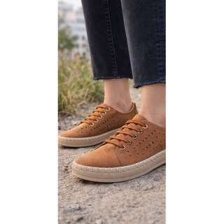 MUJER ZAPATO COMODO ALIVIA CAMEL