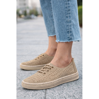MUJER ZAPATO COMODO ALIVIA KHAKI