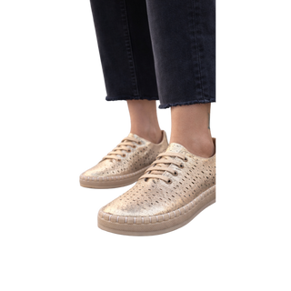 MUJER ZAPATO COMODO ALIVIA ORO