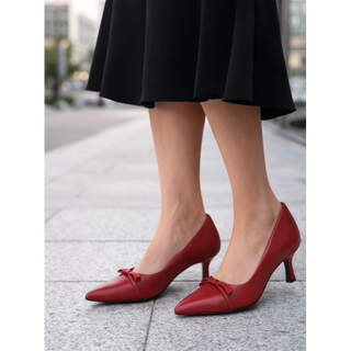 MUJER ZAPATO DE SALON CALMORA ROJO