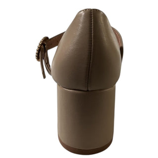 MUJER ZAPATO DE SALON EBALO BEIGE