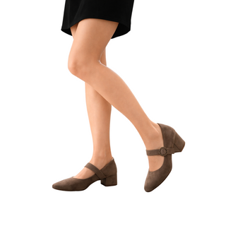 MUJER ZAPATO DE SALON EBALO TAUPE
