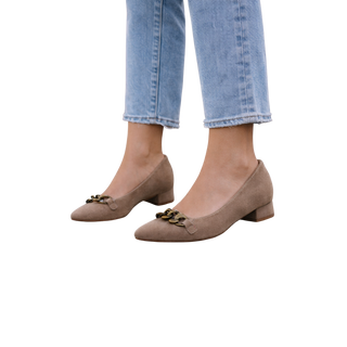 MUJER ZAPATO DE SALON RUBY BEIGE