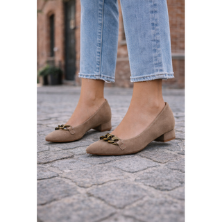 MUJER ZAPATO DE SALON RUBY BEIGE