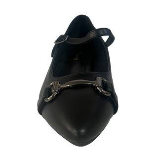 MUJER ZAPATO DE SALON IBIZA NEGRO
