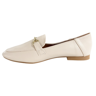 MUJER MOCASIN AURELIA BLANCO