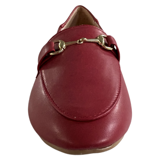 MUJER MOCASIN VALENTINA ROJO