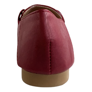 MUJER MOCASIN VALENTINA ROJO
