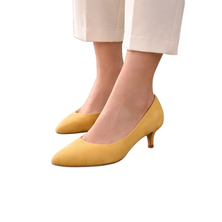 MUJER ZAPATO DE SALON CELESTIA MUSTARD