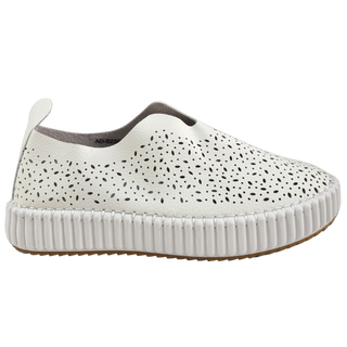 MUJER ZAPATO COMODO PLATAFORMA BLANCO ISA