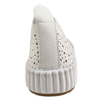 MUJER ZAPATO COMODO PLATAFORMA BLANCO ISA