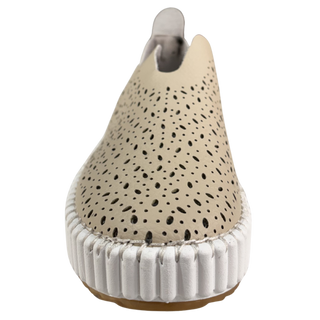MUJER ZAPATO COMODO PLATAFORMA BEIGE ISA