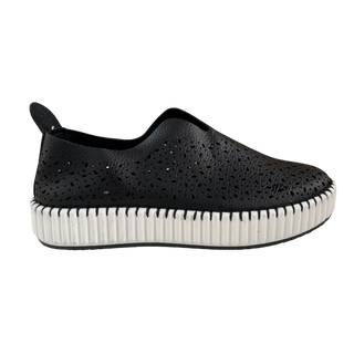 MUJER ZAPATO COMODO PLATAFORMA NEGRO ISA