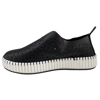 MUJER ZAPATO COMODO PLATAFORMA NEGRO ISA