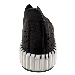 MUJER ZAPATO COMODO PLATAFORMA NEGRO ISA