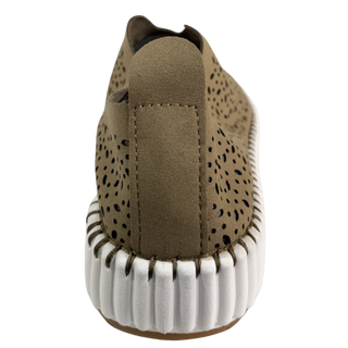 MUJER ZAPATO COMODO PLATAFORMA VERDE ISA