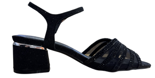 MUJER SANDALIA FIESTA NEGRO MYRIM