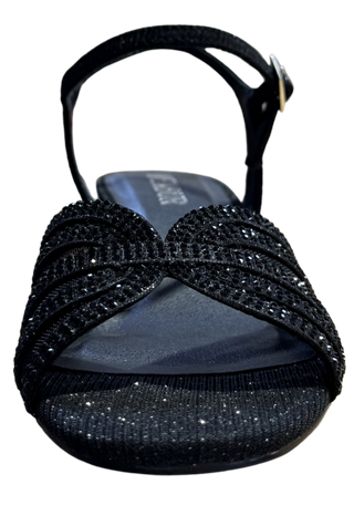 MUJER SANDALIA FIESTA NEGRO MYRIM