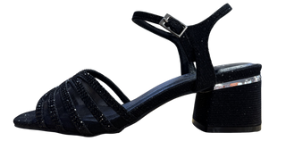MUJER SANDALIA FIESTA NEGRO MYRIM
