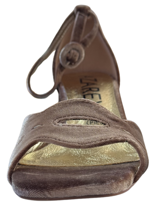 MUJER SANDALIA TACON TAUPE