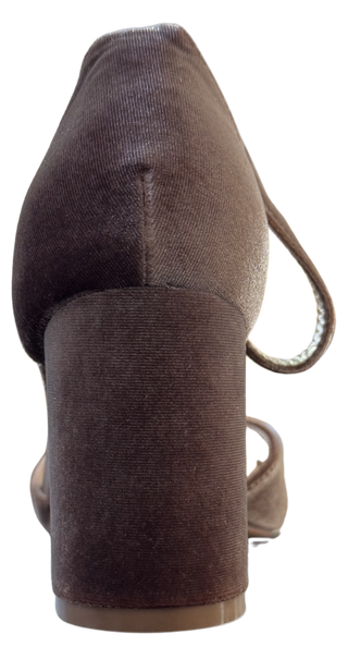 MUJER SANDALIA TACON TAUPE